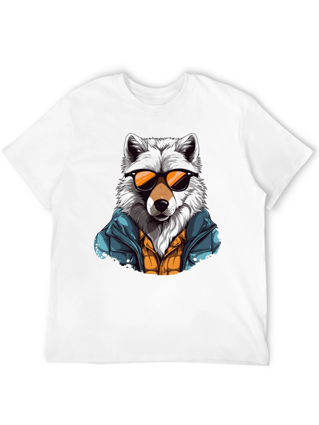 Wolf Graphic T-Shirt - Cool Animal Tee