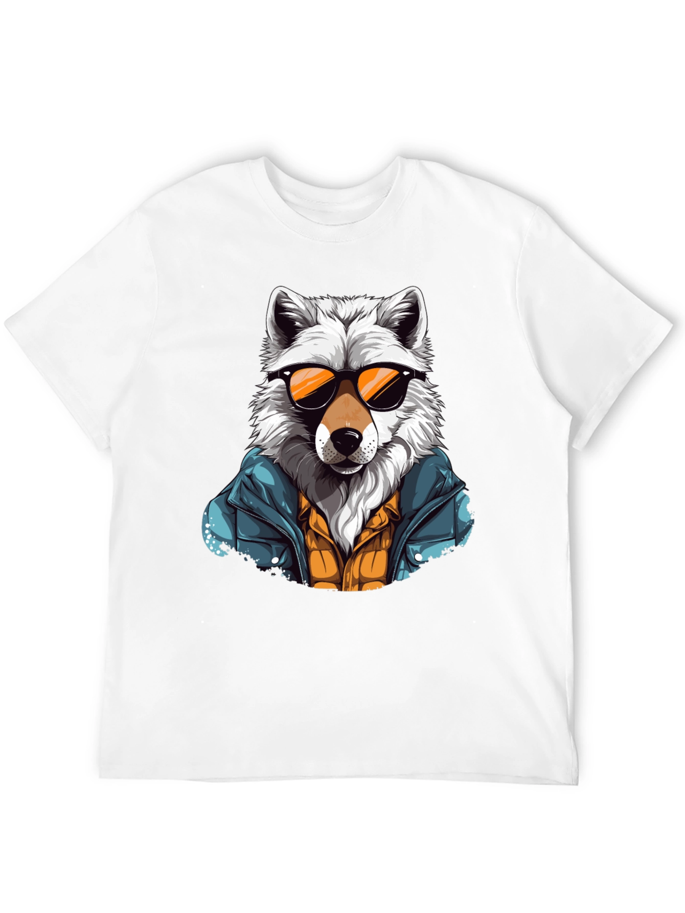 Wolf Graphic T-Shirt - Cool Animal Tee