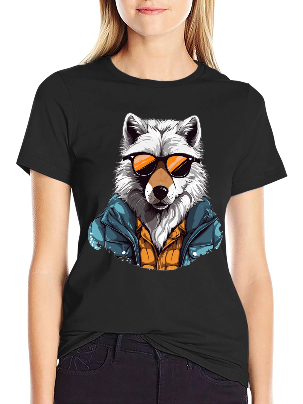 Wolf Graphic T-Shirt - Cool Animal Tee