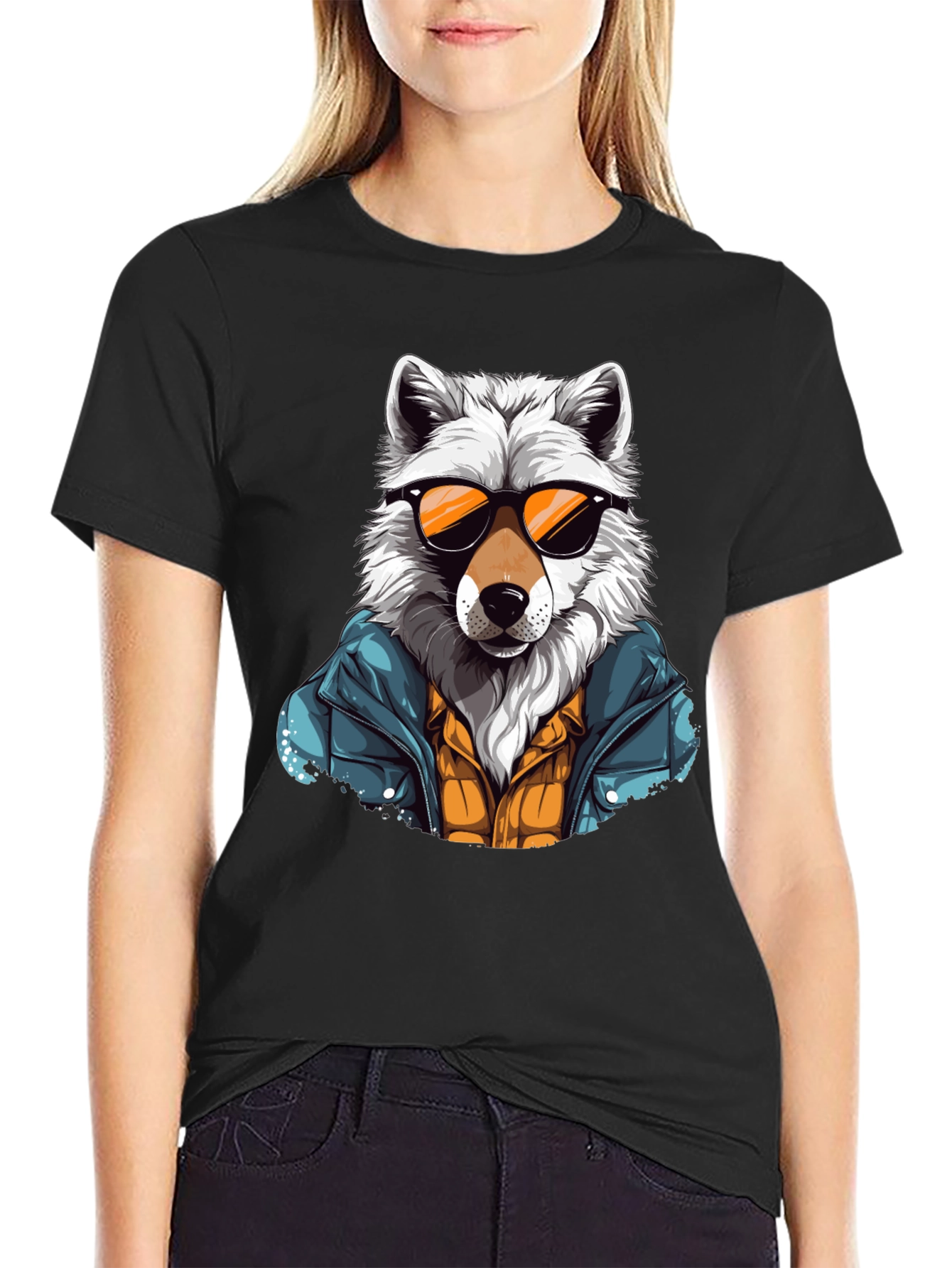 Wolf Graphic T-Shirt - Cool Animal Tee