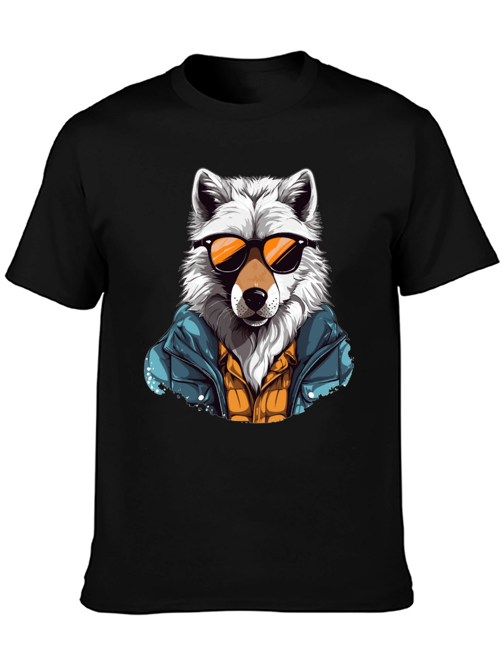 Wolf Graphic T-Shirt - Cool Animal Tee