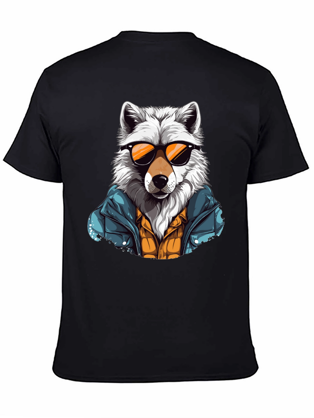 Wolf Graphic T-Shirt - Cool Animal Tee
