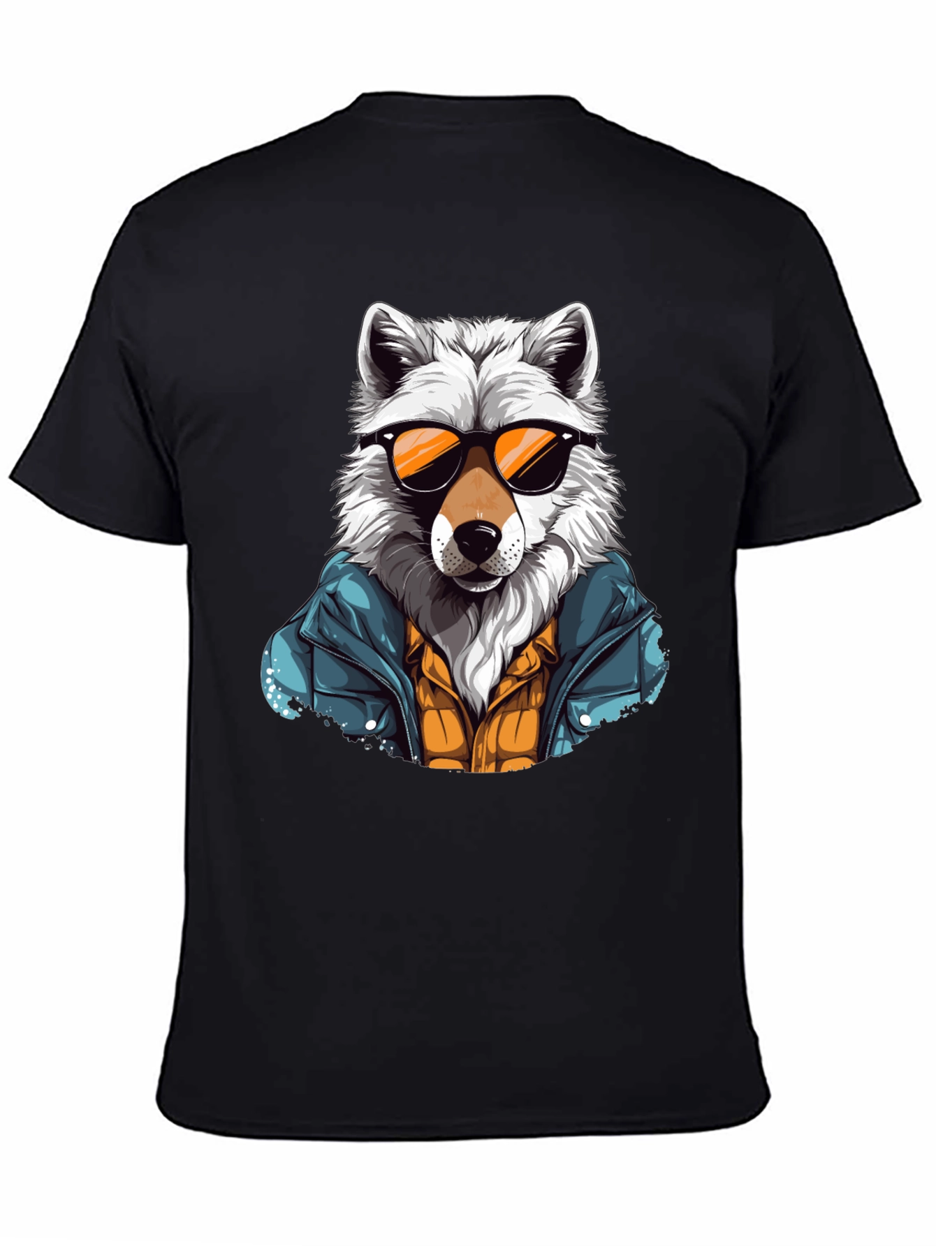 Wolf Graphic T-Shirt - Cool Animal Tee