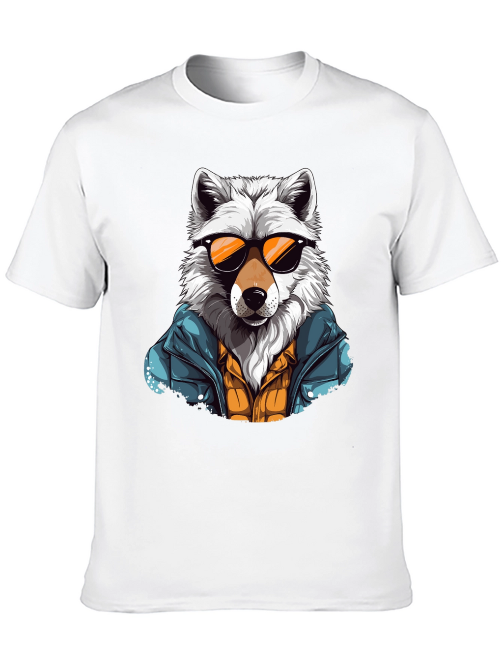 Wolf Graphic T-Shirt - Cool Animal Tee