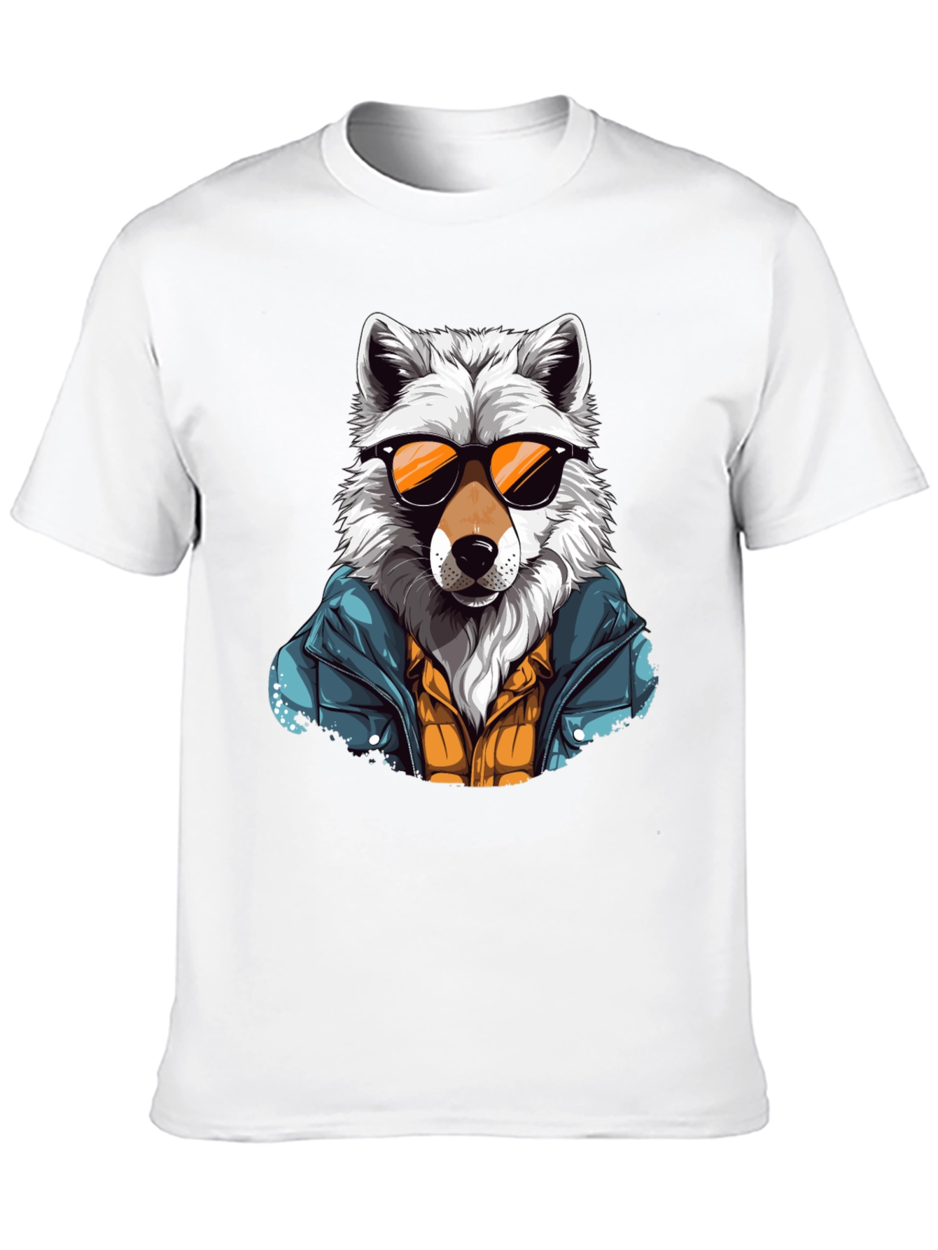Wolf Graphic T-Shirt - Cool Animal Tee