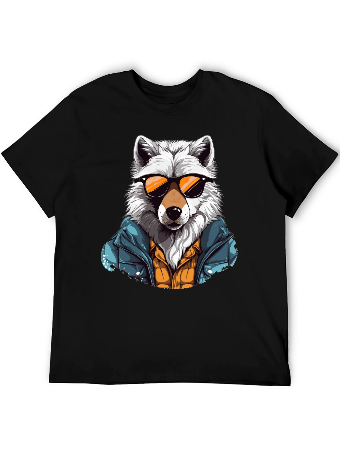 Wolf Graphic T-Shirt - Cool Animal Tee