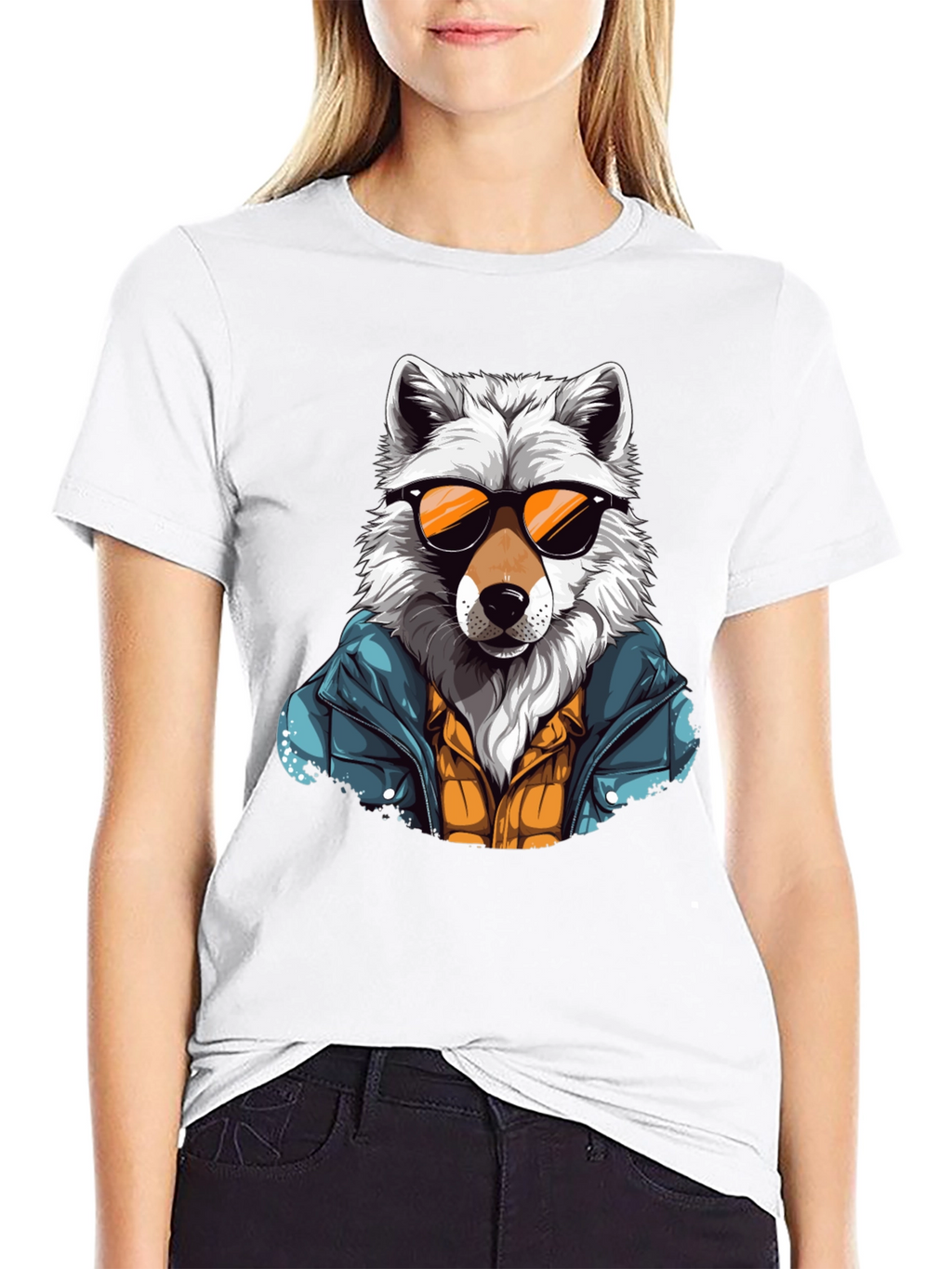Wolf Graphic T-Shirt - Cool Animal Tee