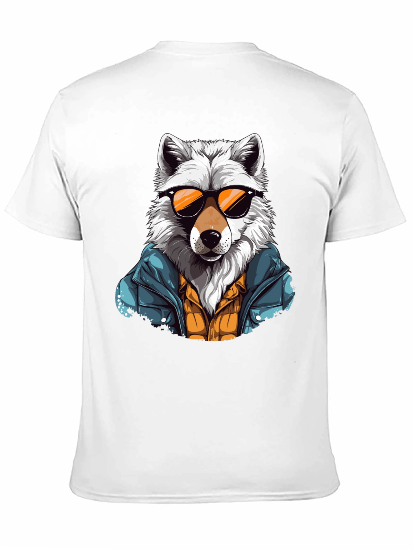 Wolf Graphic T-Shirt - Cool Animal Tee