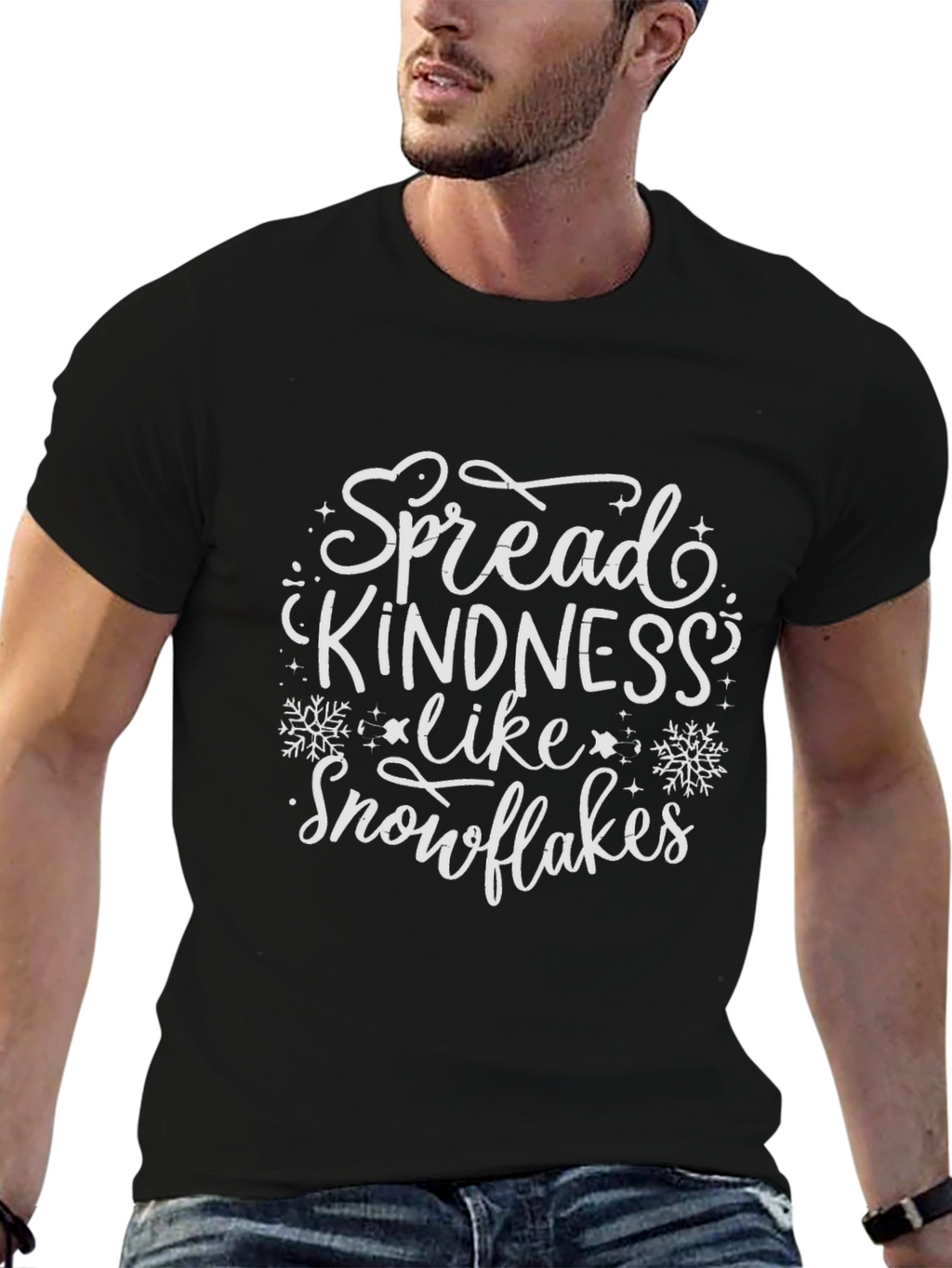 Spread Kindness Like Snowflakes Graphic Tee