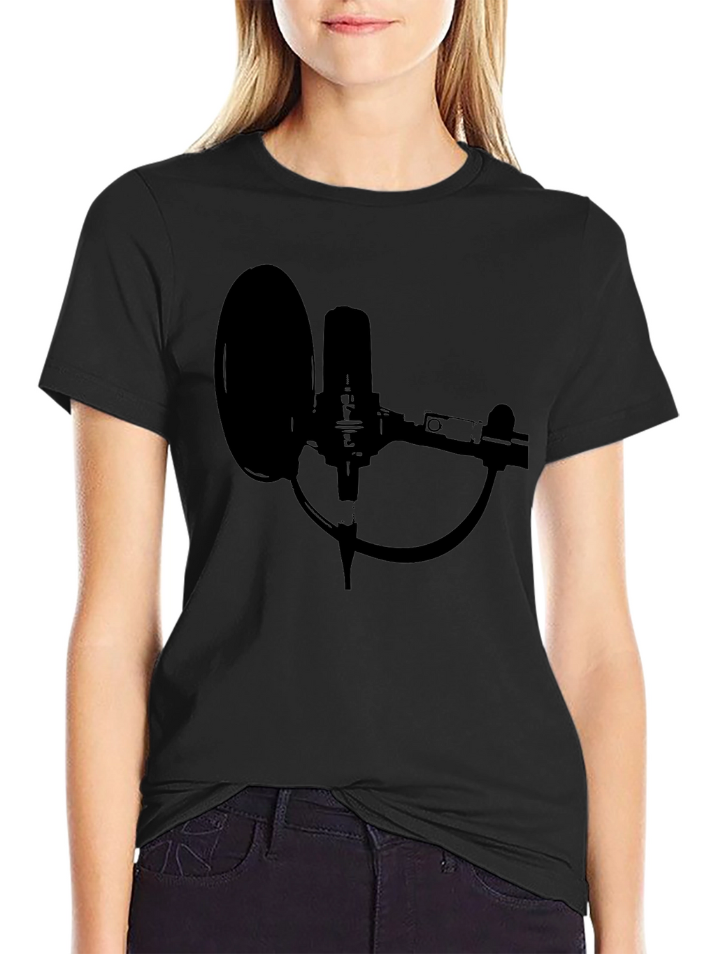 Studio Microphone Graphic Tee