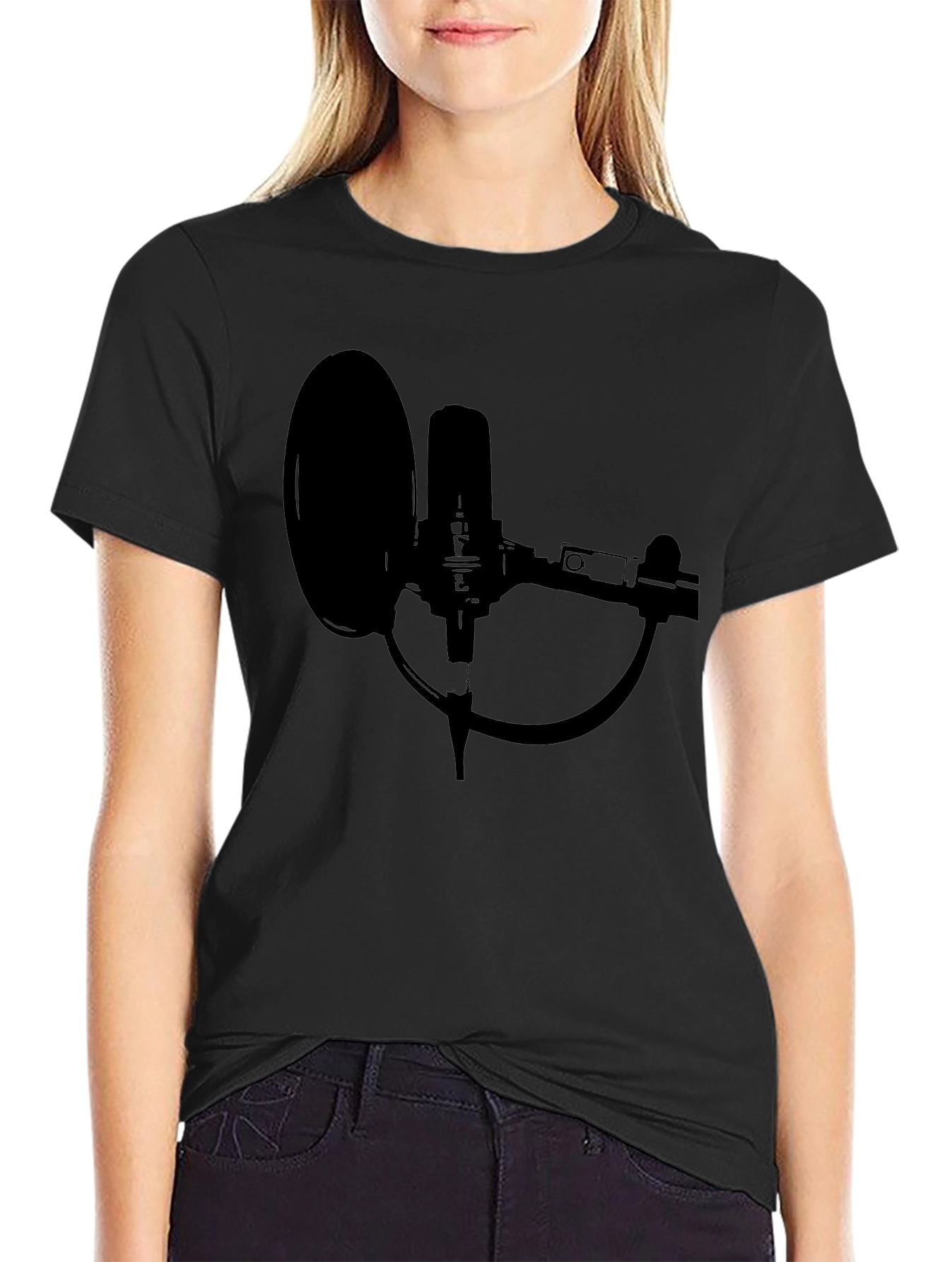 Studio Microphone Graphic Tee