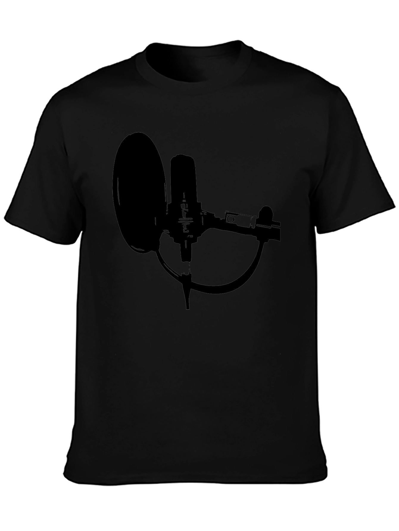 Studio Microphone Graphic Tee