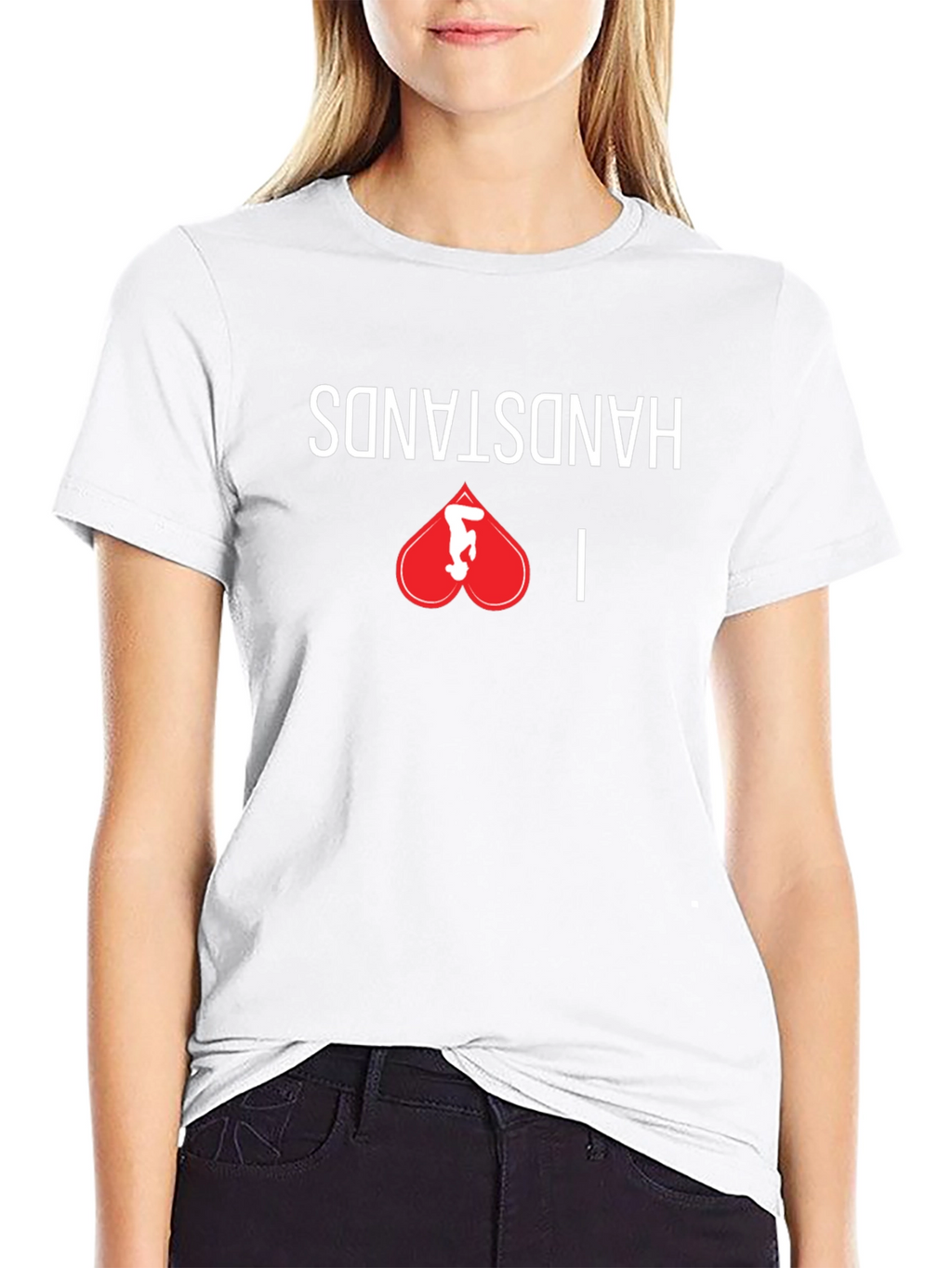 I Heart Handstands Graphic Tee