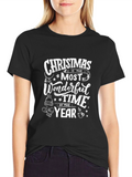 Christmas is the Most Wonderful Time Graphic Tee