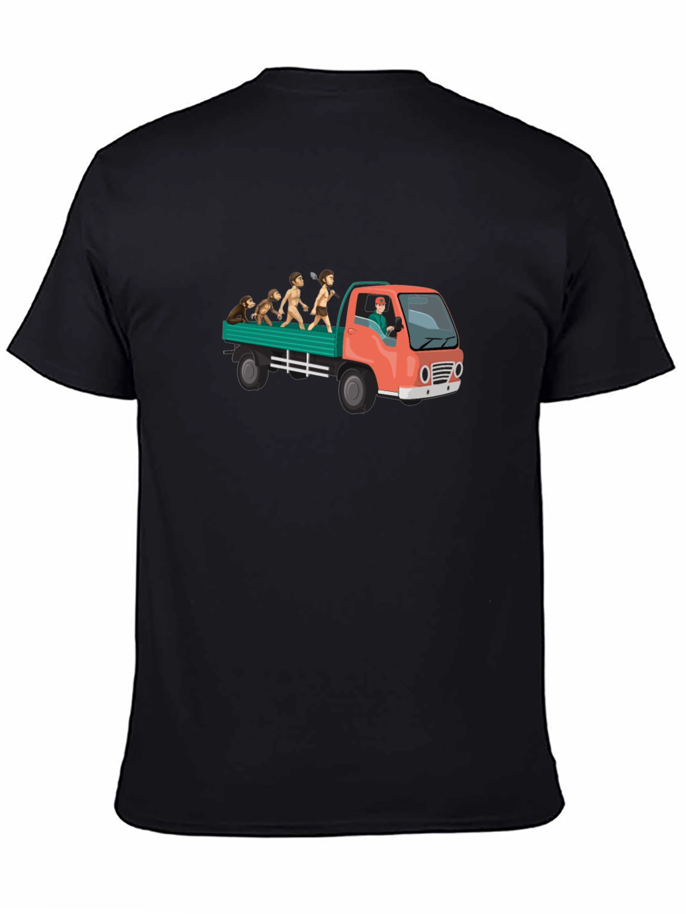 Evolution Truck Ride T-Shirt - Black Graphic Tee