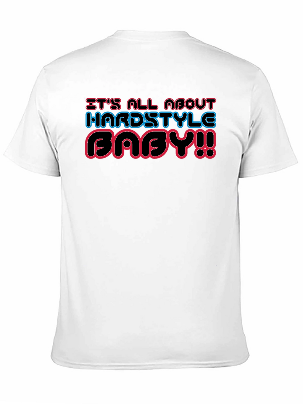 Hardstyle Baby Black T-Shirt Rave EDM Festival Apparel