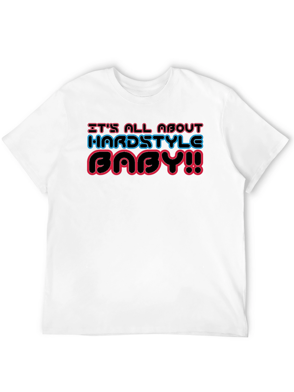 Hardstyle Baby Black T-Shirt Rave EDM Festival Apparel