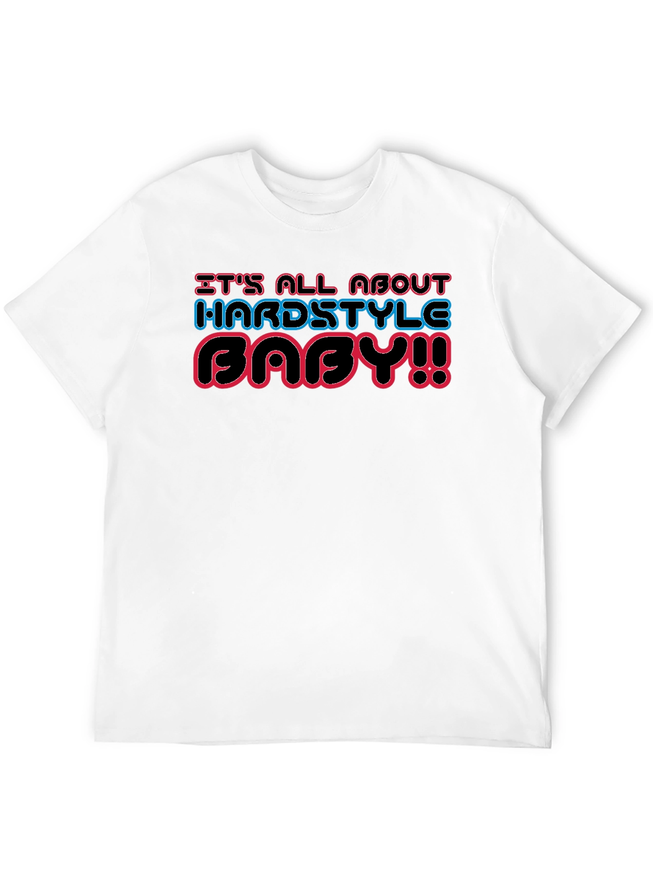 Hardstyle Baby Black T-Shirt Rave EDM Festival Apparel