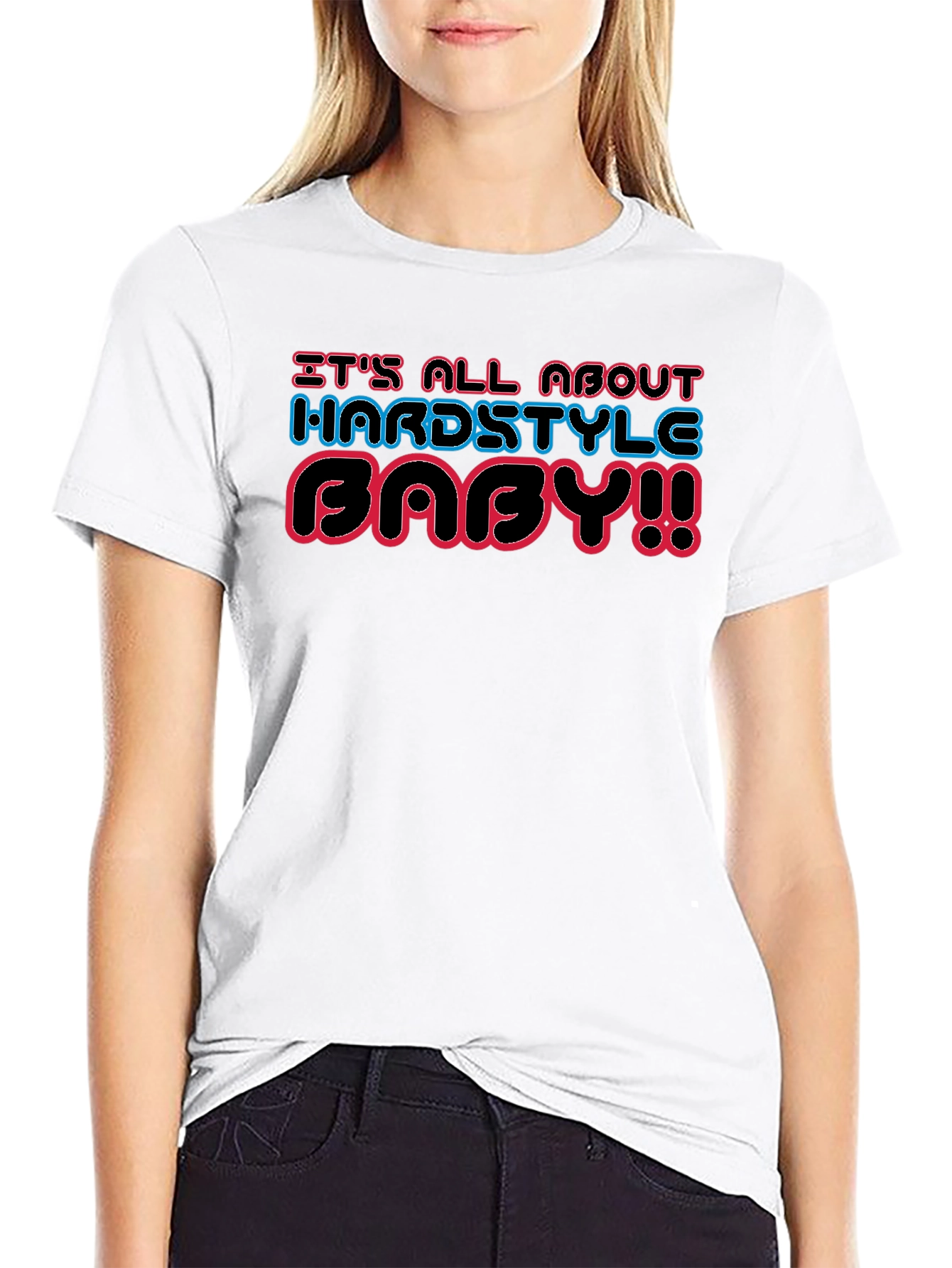 Hardstyle Baby Black T-Shirt Rave EDM Festival Apparel