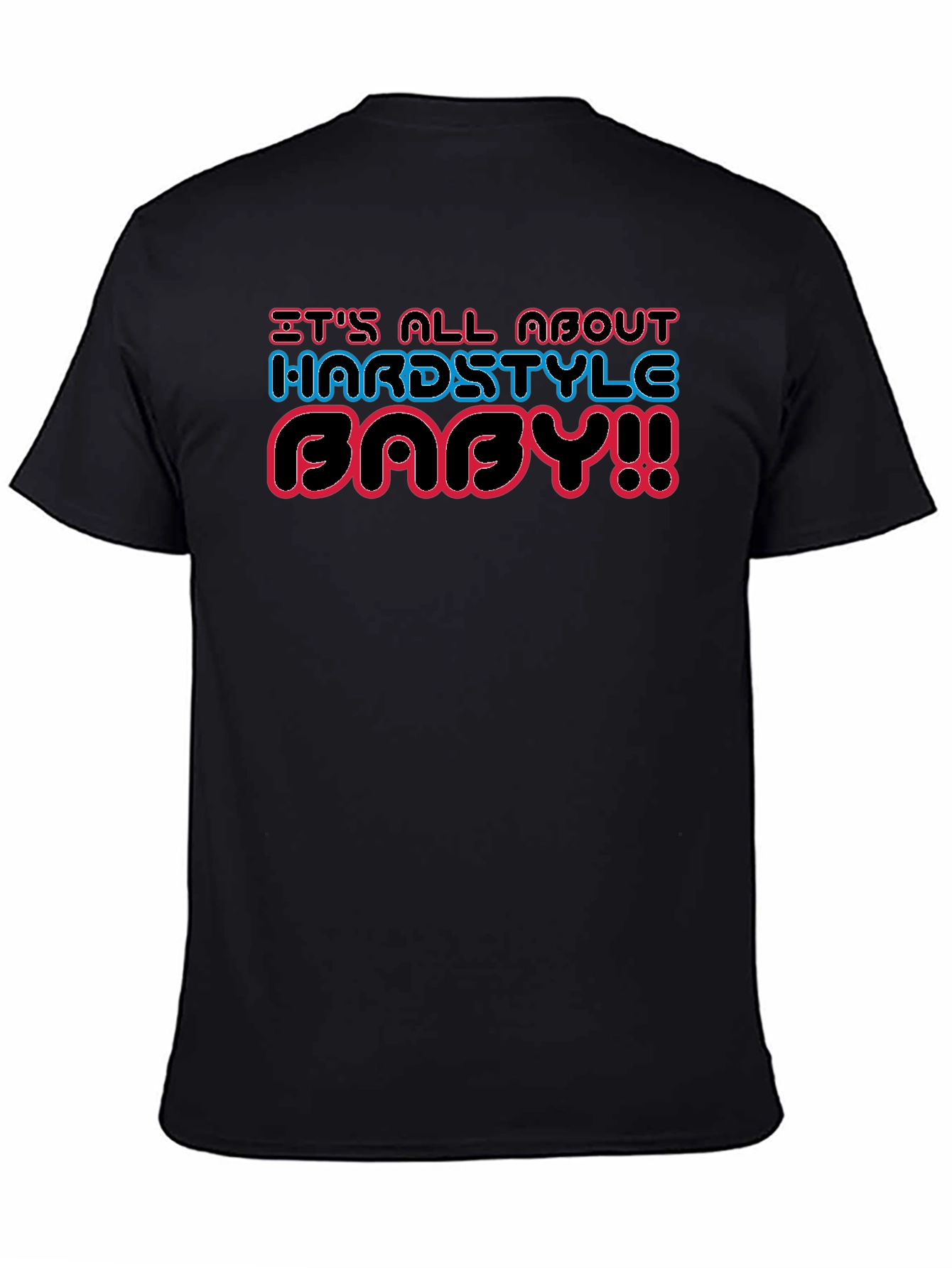 Hardstyle Baby Black T-Shirt Rave EDM Festival Apparel