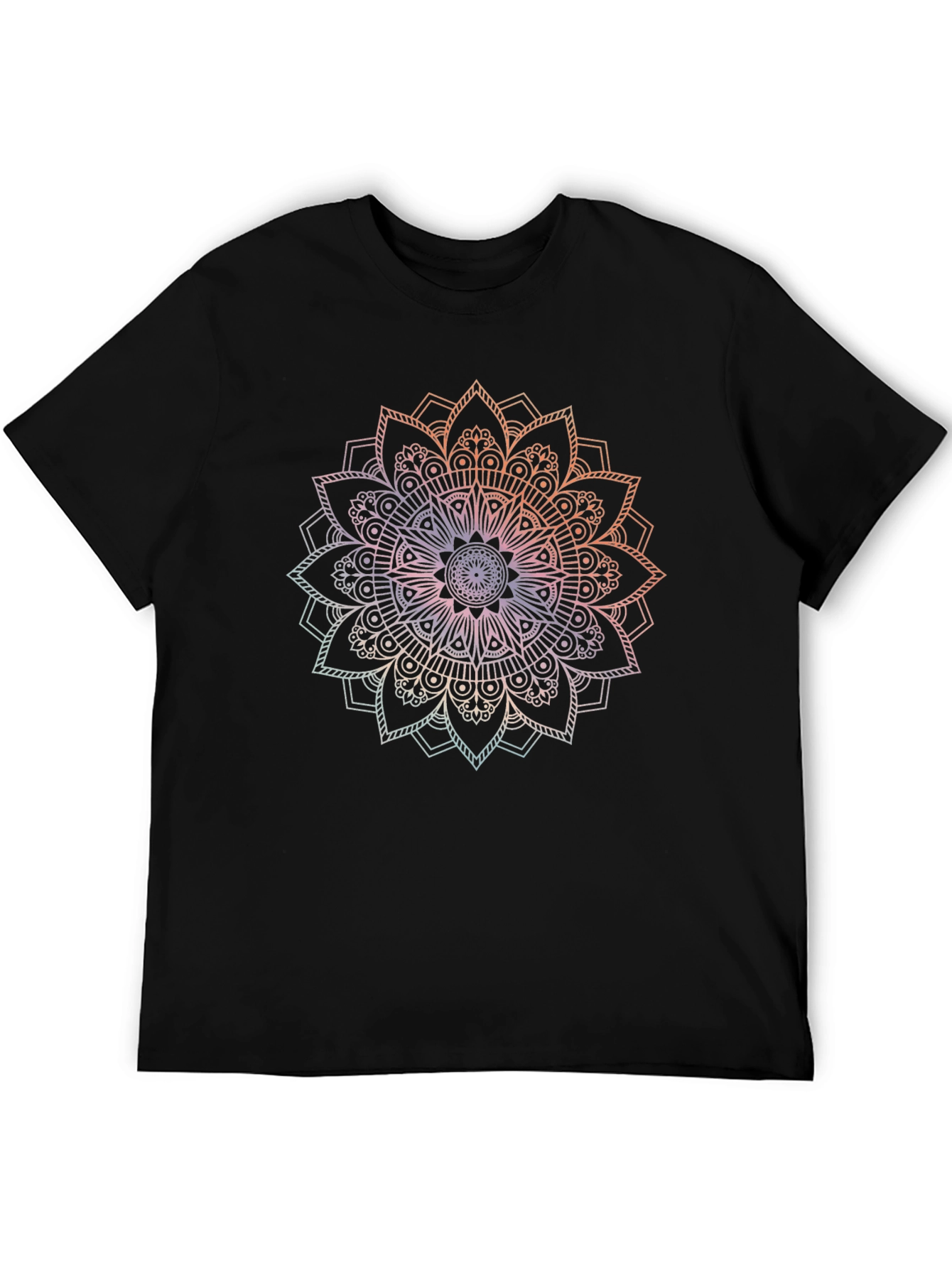 Mandala Graphic Print Mens T-Shirt