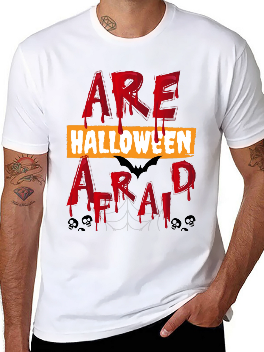 Halloween T-Shirt - Are You Afraid?