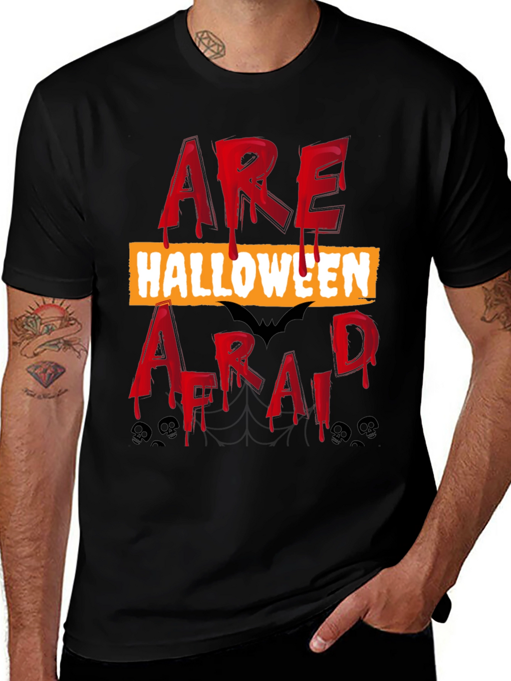 Halloween T-Shirt - Are You Afraid?