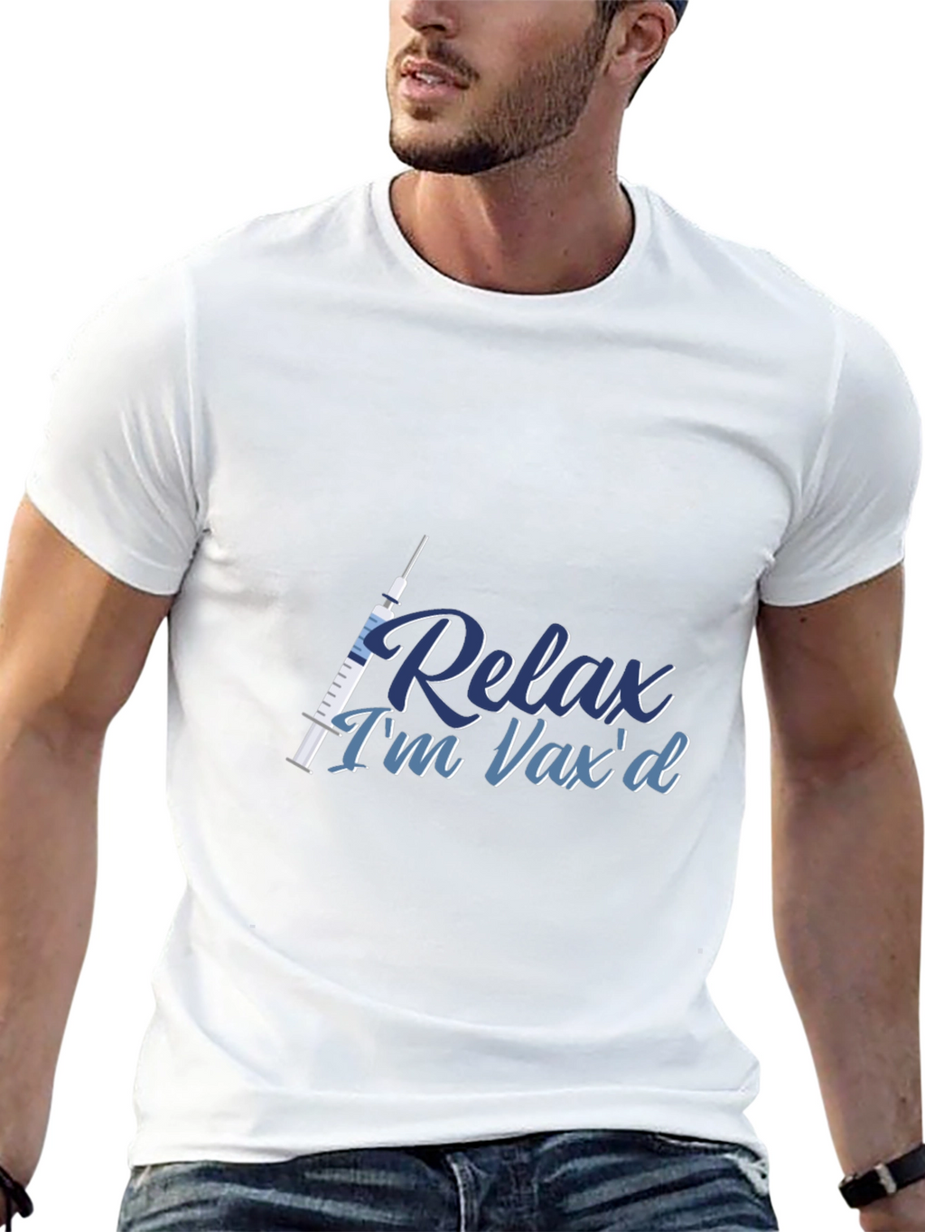 Relax Im Vaxd T-Shirt - Vaccinated and Proud!