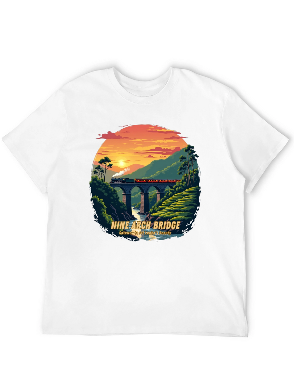 Nine Arch Bridge Graphic Tee