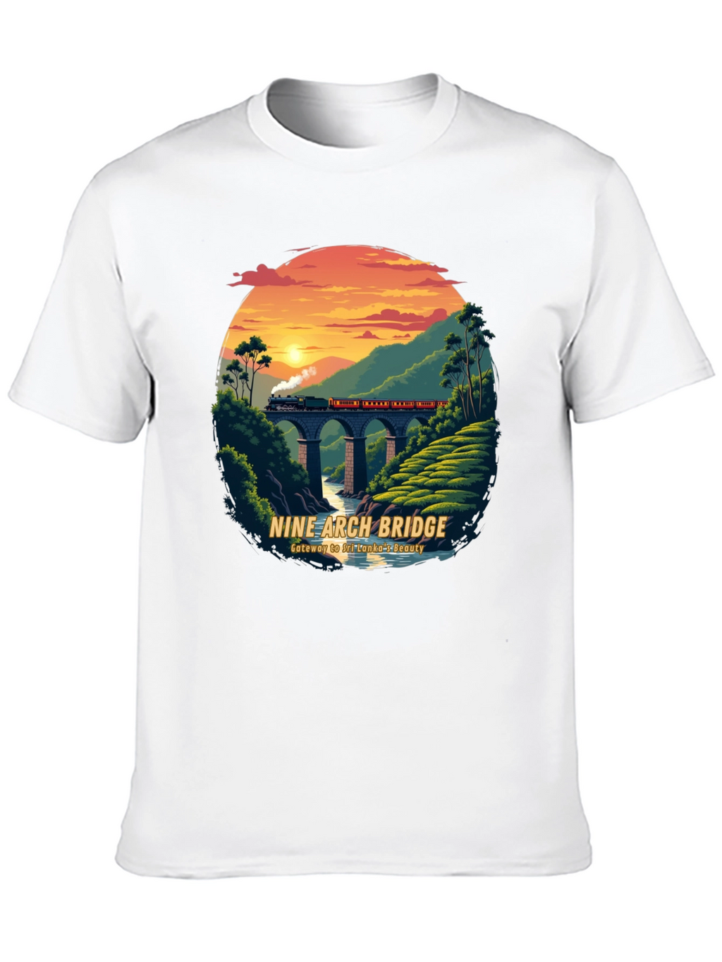Nine Arch Bridge Graphic Tee