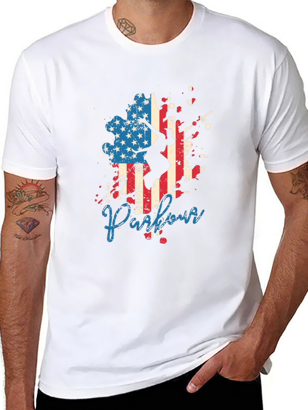 Patriotic Parkour T-Shirt