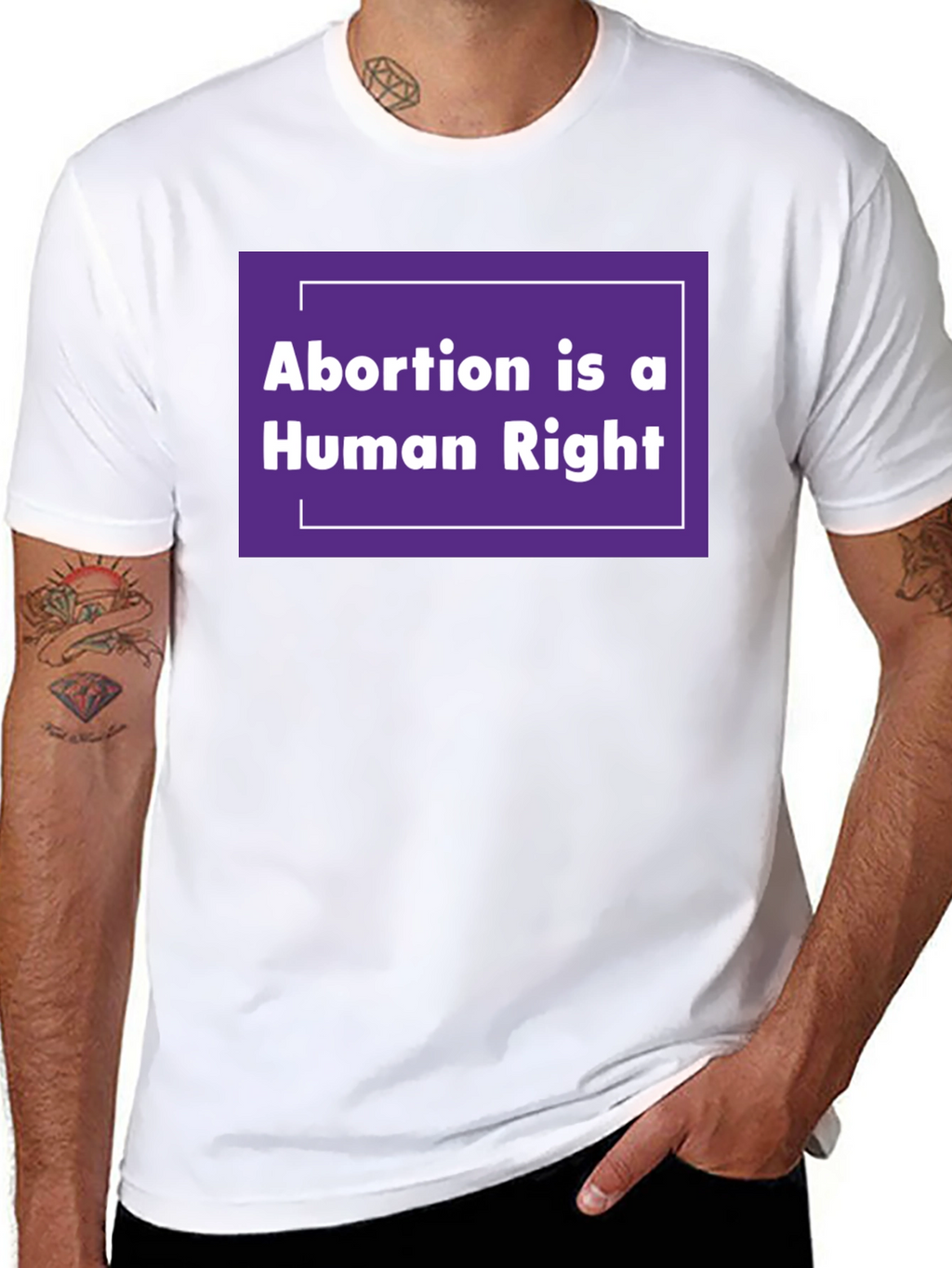 Abortion is a Human Right Graphic Tee