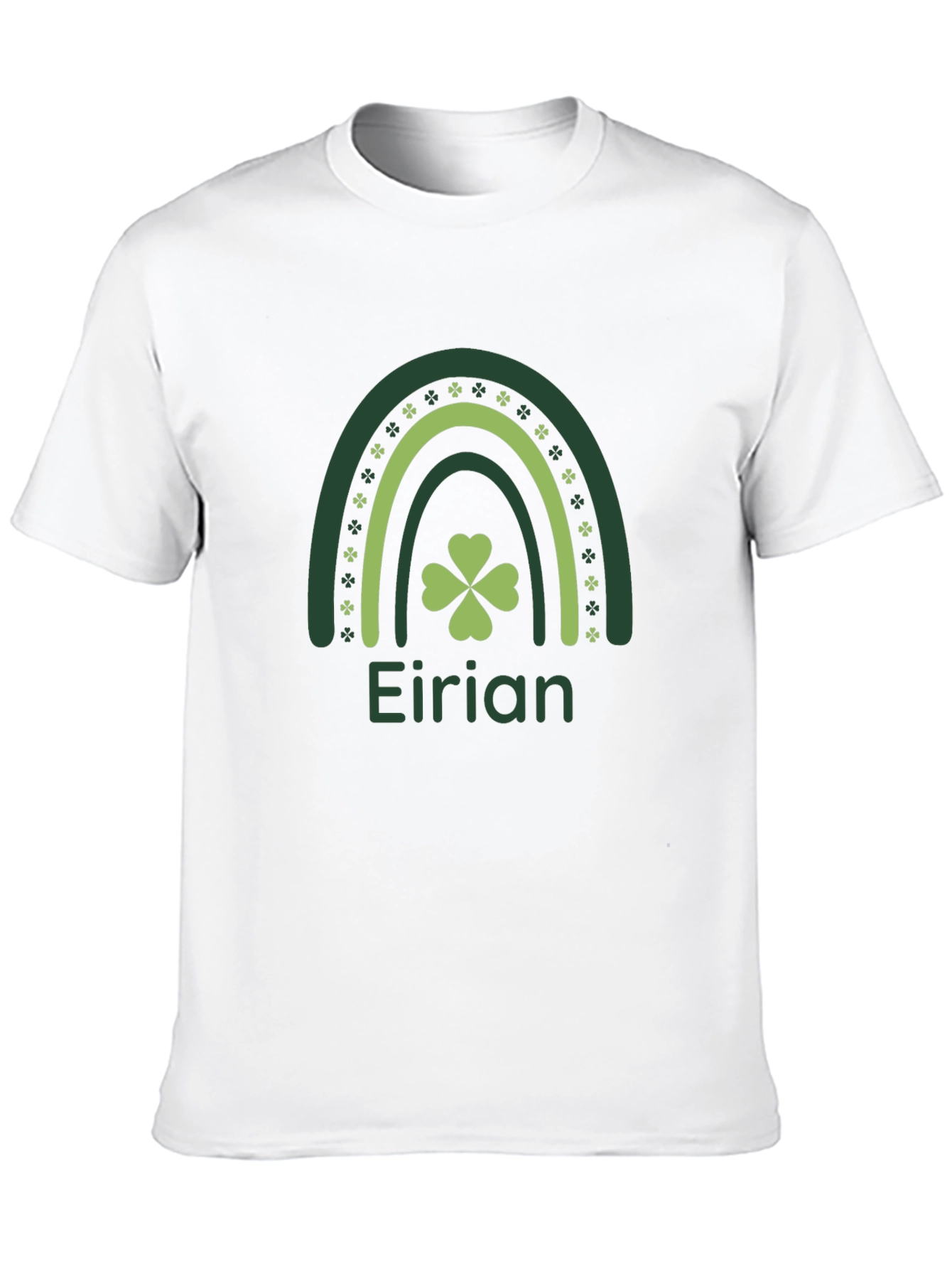 Eirian Rainbow Shamrock St. Patricks Day T-Shirt