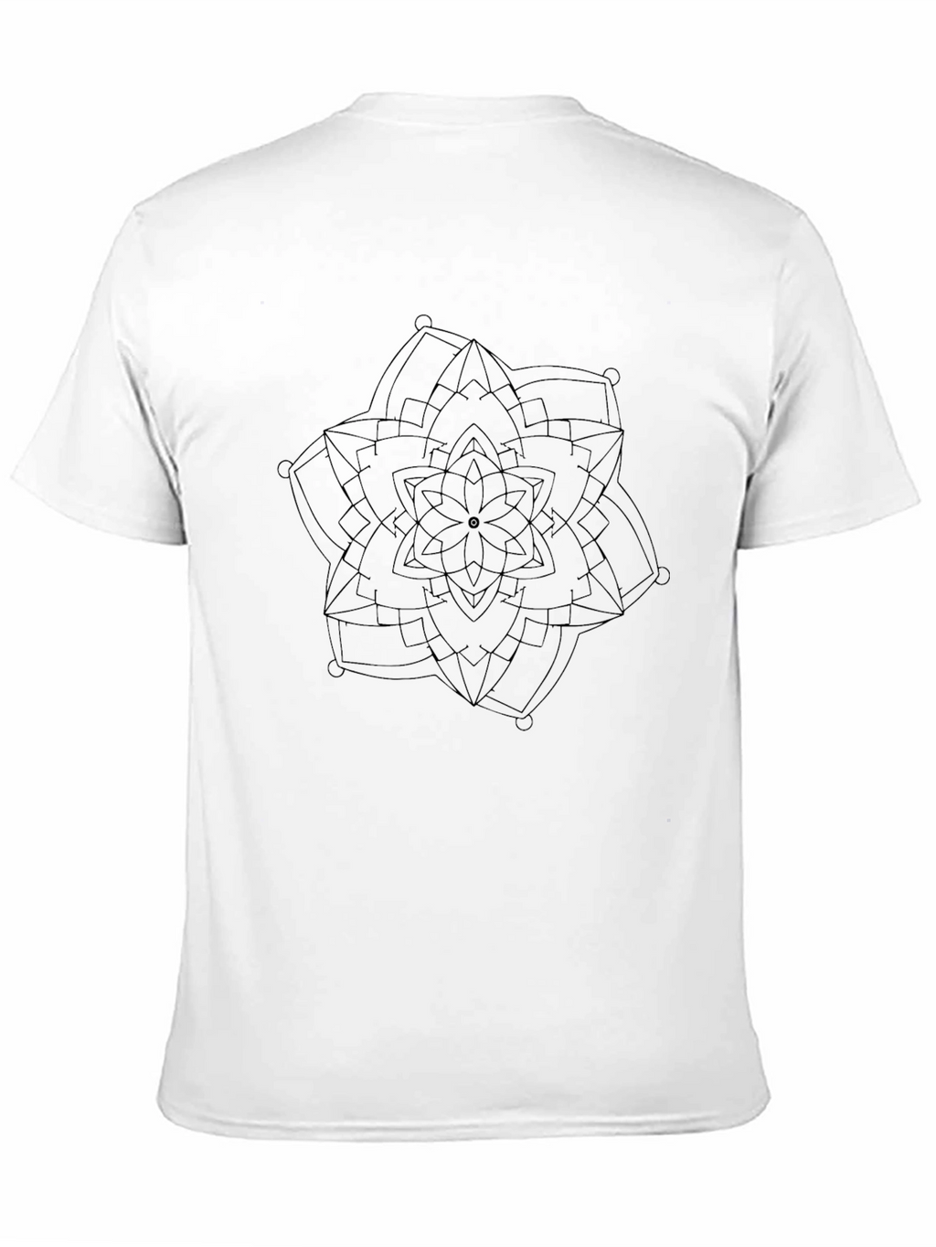 Black Mandala Graphic Tee