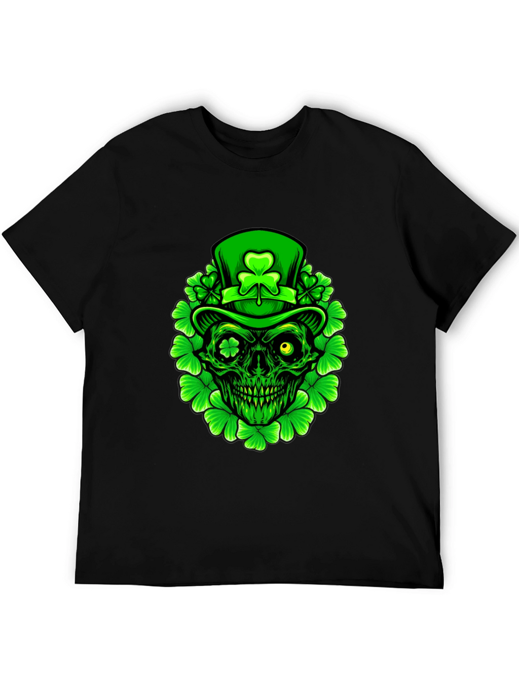 St. Patricks Day Skull Graphic Tee