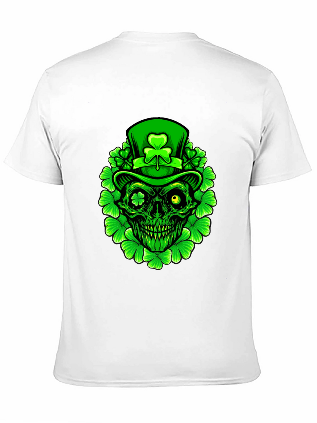 St. Patricks Day Skull Graphic Tee