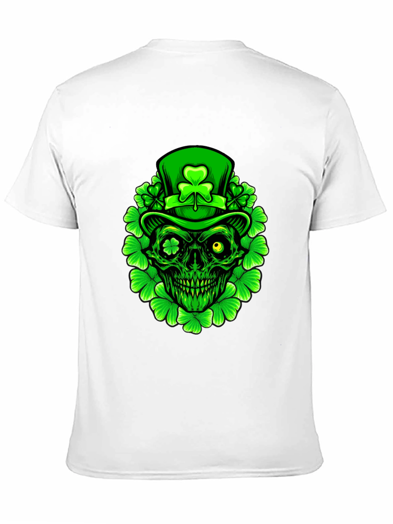 St. Patricks Day Skull Graphic Tee