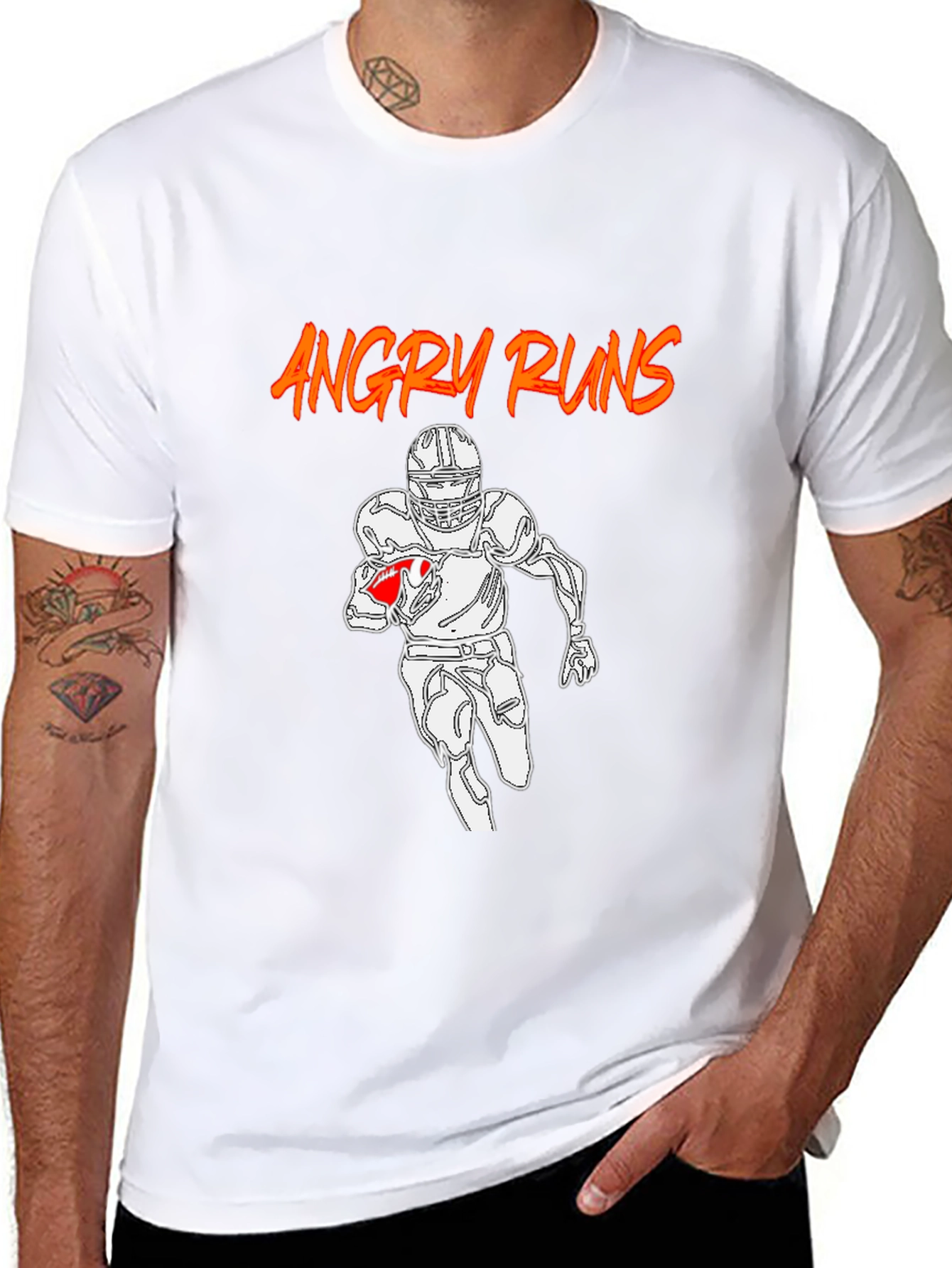 Angry Runs Graphic T-Shirt