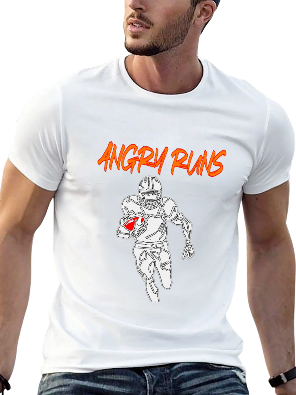 Angry Runs Graphic T-Shirt