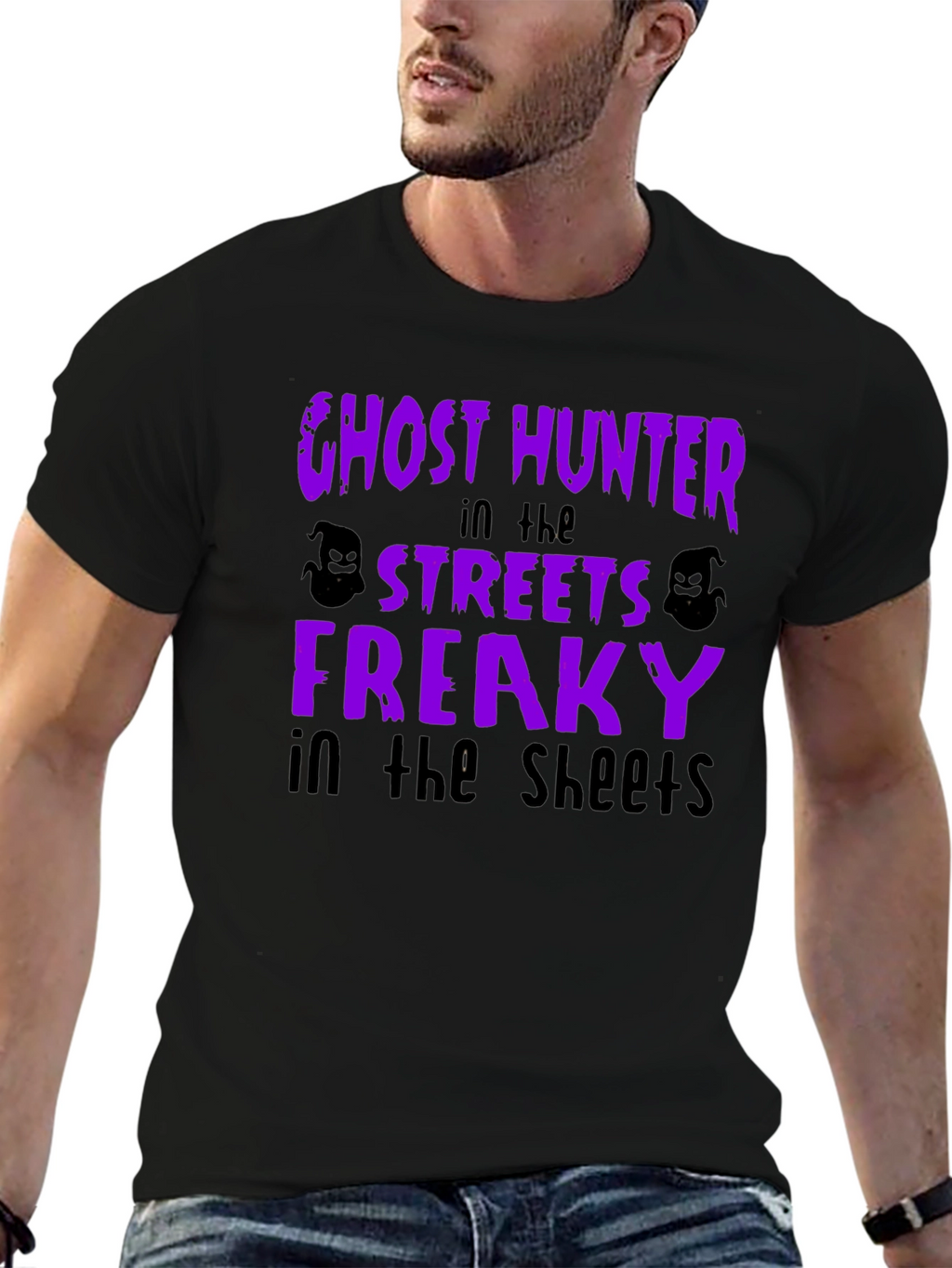 Ghost Hunter Freaky In The Sheets T-Shirt