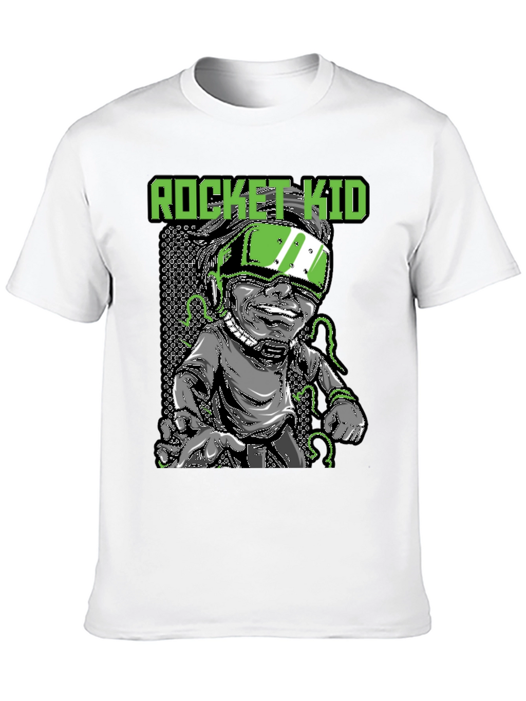 Rocket Kid Graphic T-Shirt - Black