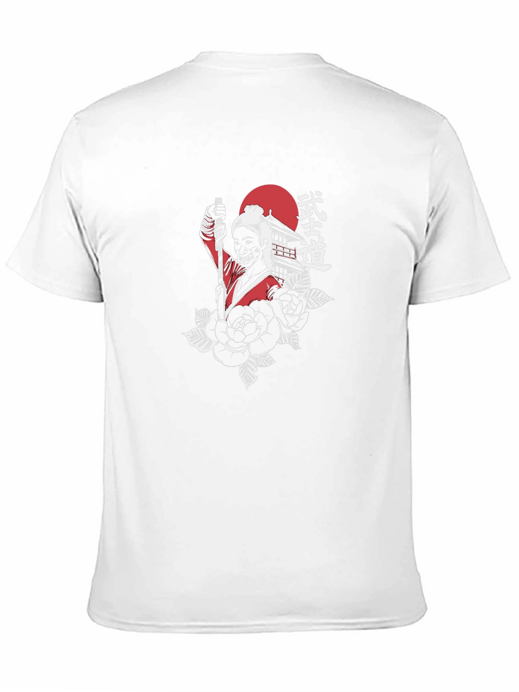 Samurai Graphic Black T-Shirt