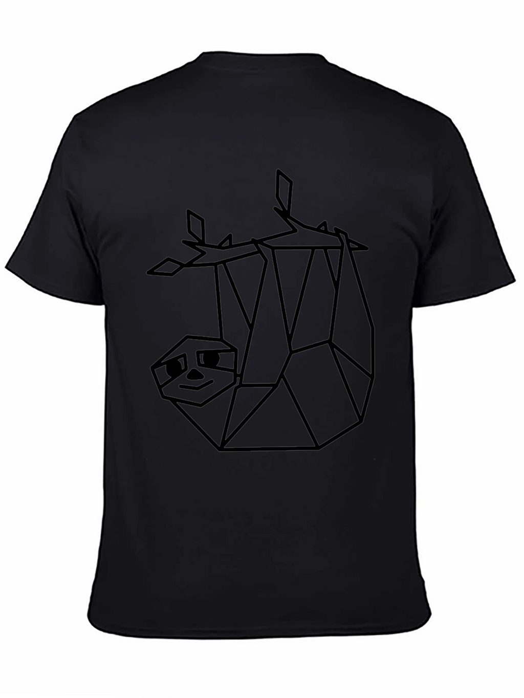 Geometric Sloth T-Shirt - Casual & Unique