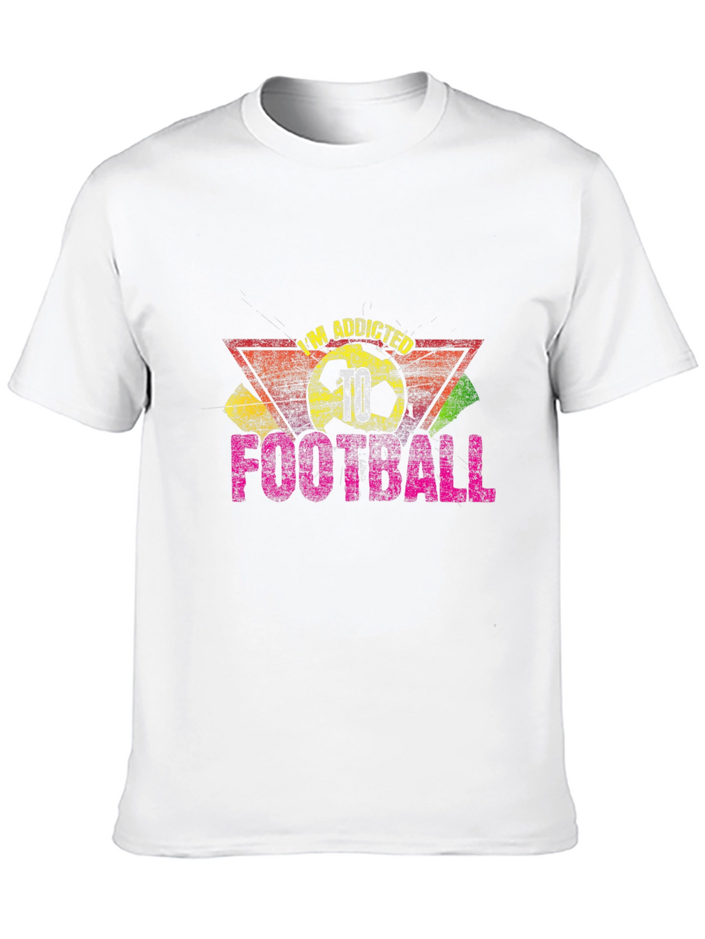 Im Addicted Football T-Shirt - Black