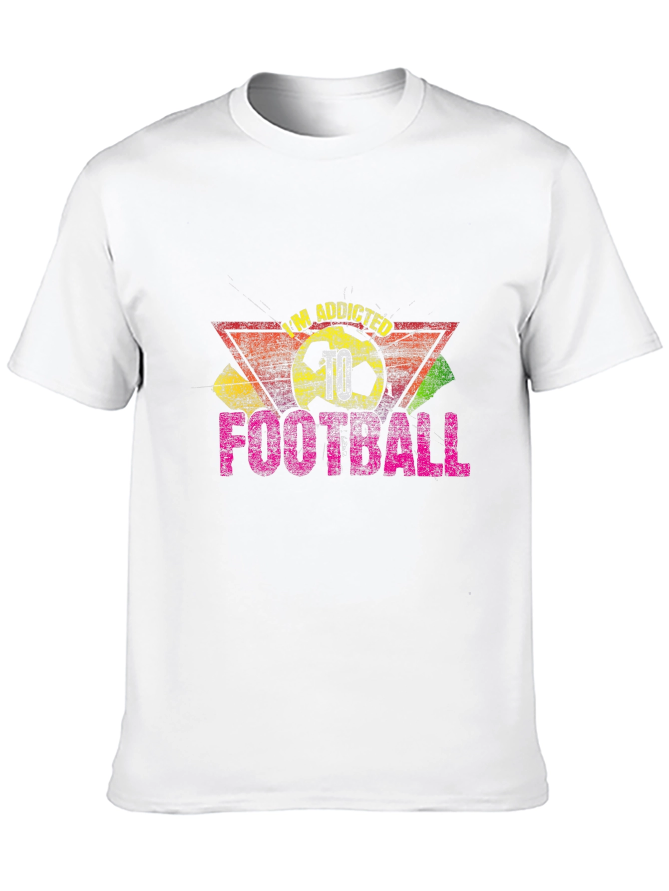Im Addicted Football T-Shirt - Black