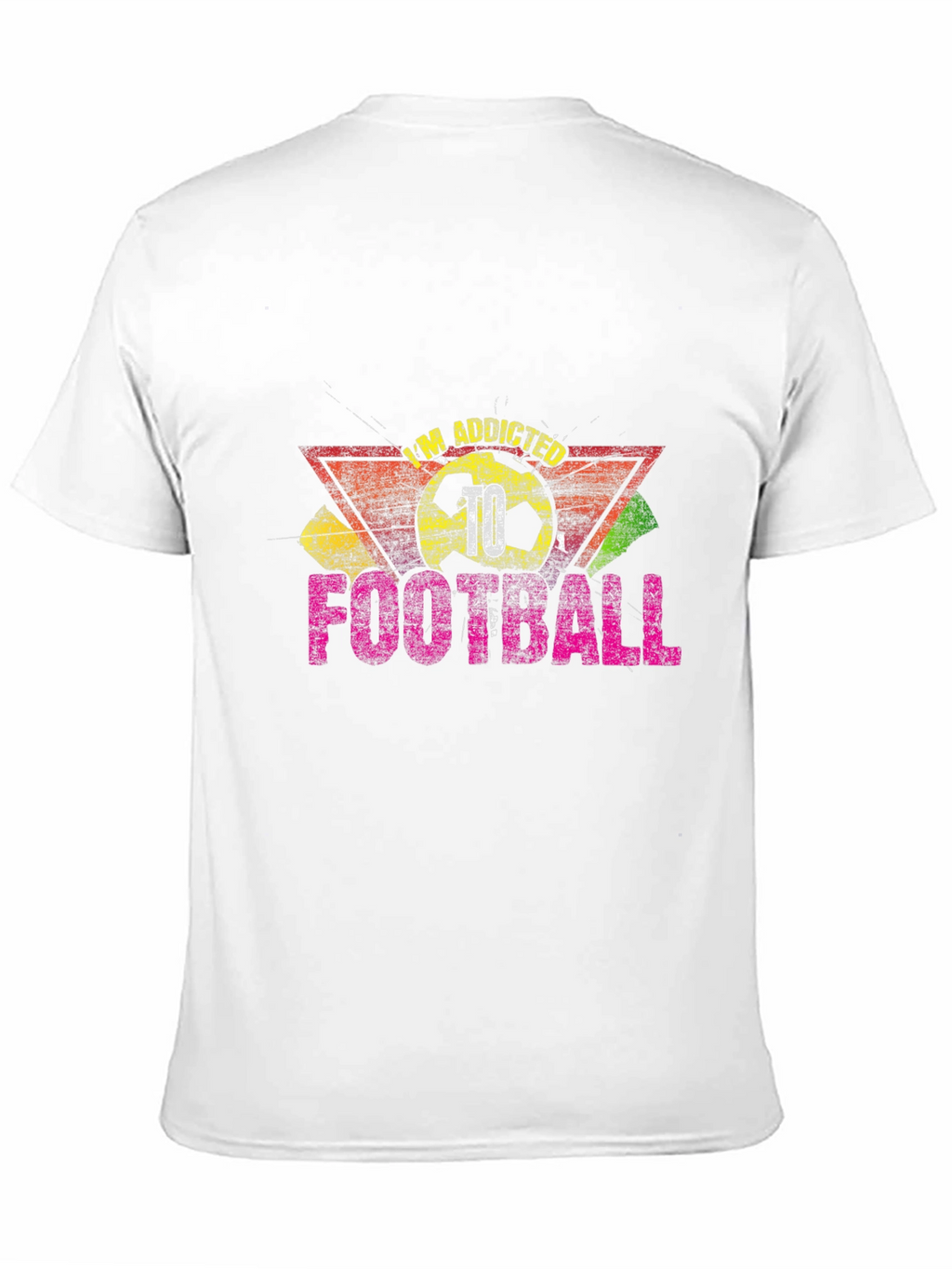 Im Addicted Football T-Shirt - Black