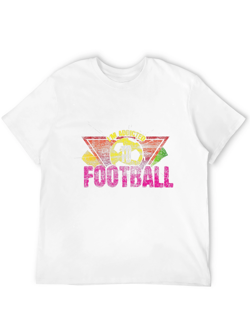 Im Addicted Football T-Shirt - Black