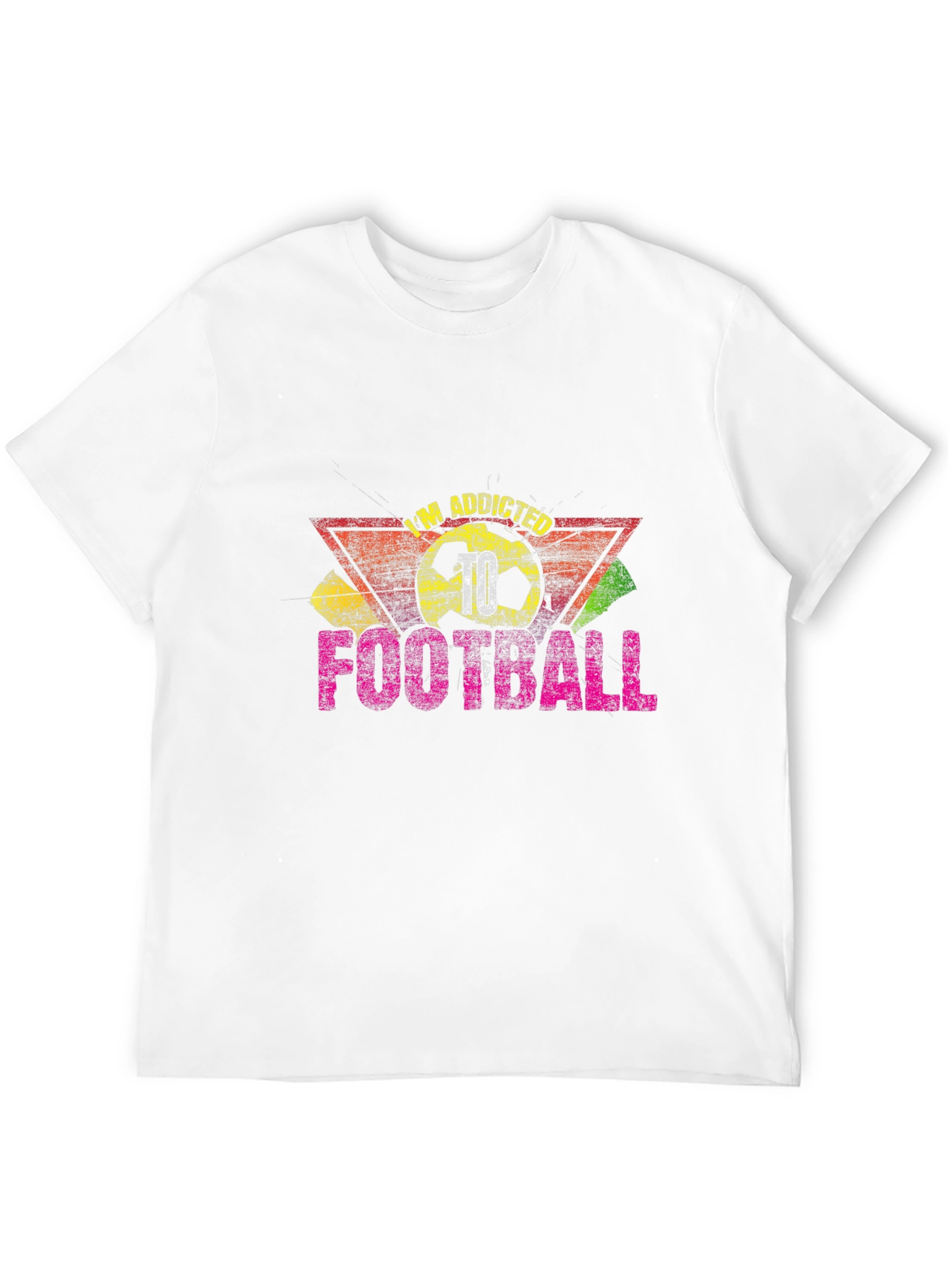 Im Addicted Football T-Shirt - Black