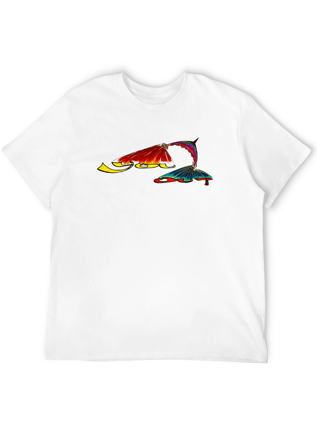 Hummingbird Graphic Tee - Bold Artistic Design