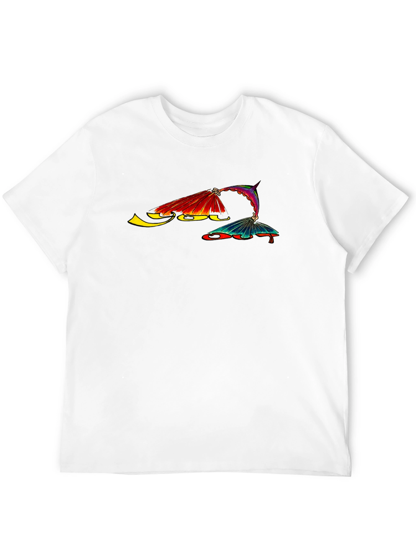 Hummingbird Graphic Tee - Bold Artistic Design